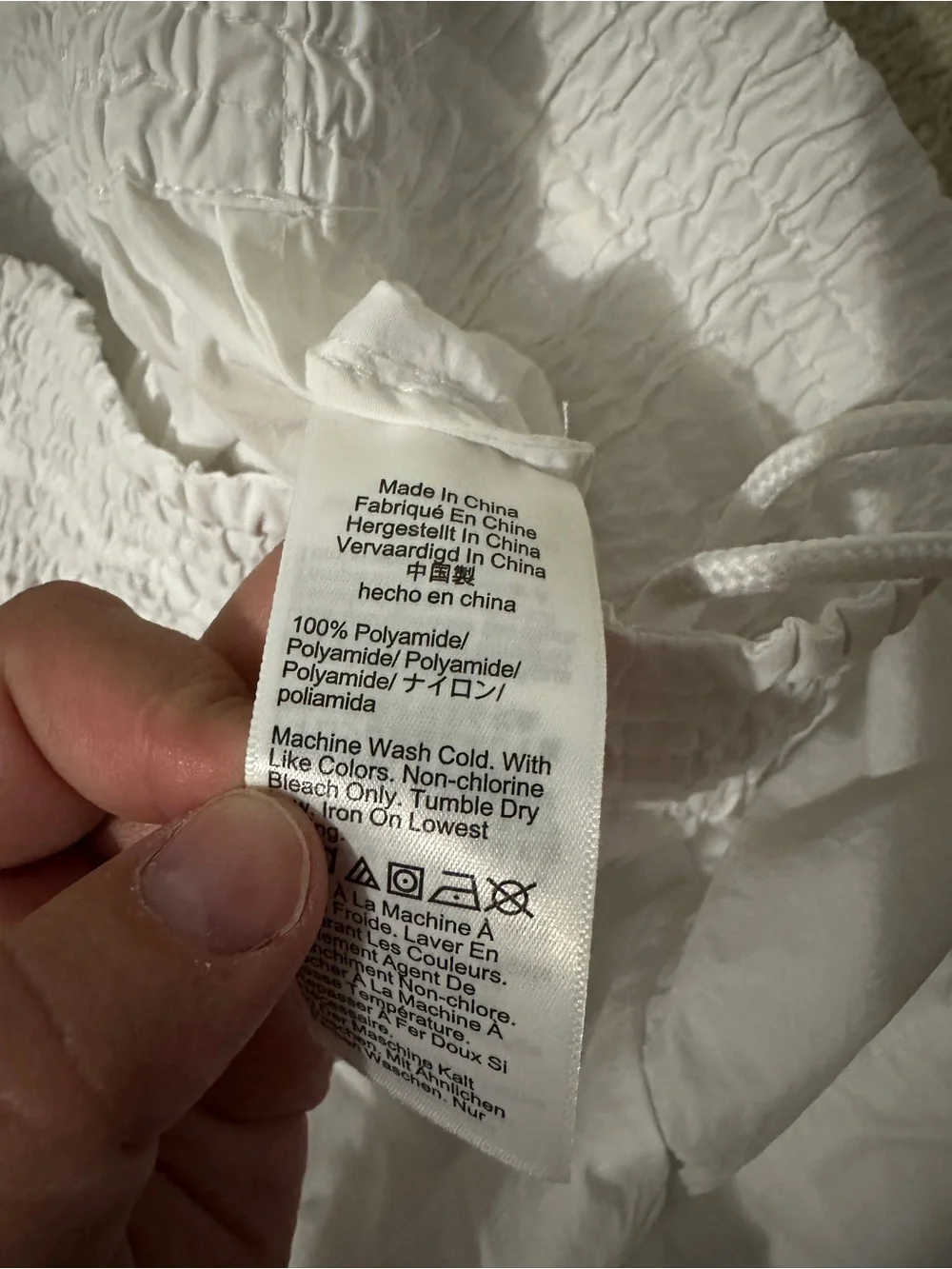 J. Crew White Smocked Waist Women's Shorts